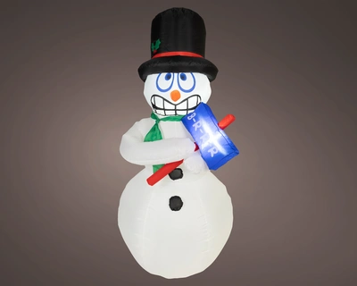 LED Inflatable Figure Multi/Cool White H.175cm