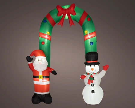 LED Inflatable Figure Multi/Cool White W.198cm x H.245cm