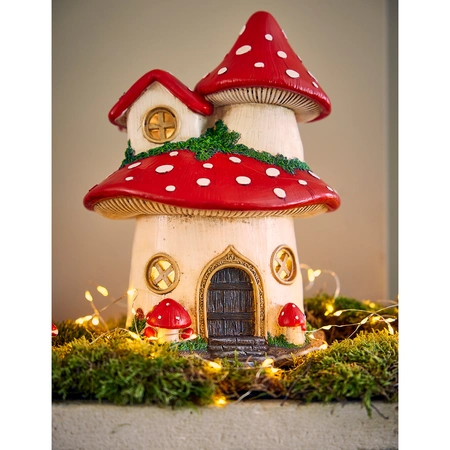 LED Mushroom BO Indoor Red/WW H.27cm - image 2