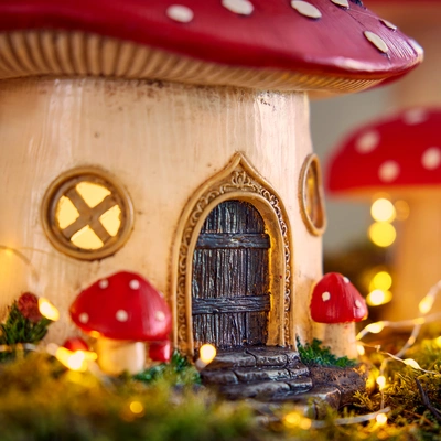 LED Mushroom BO Indoor Red/WW H.27cm - image 4