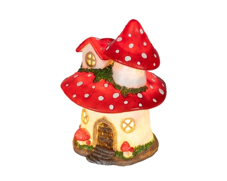LED Mushroom BO Indoor Red/WW H.27cm - image 3