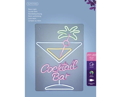 Led Neon Usb Steady Indoor Multi H.42Cm - image 3