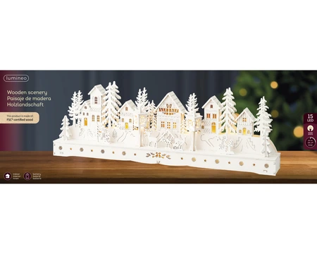 LED Scenery BO Indoor White/WW W.45cm x H.15cm - image 3