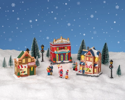 LED Scenery Plastic Steady BO Indoor Multi H14cm-11L - image 2
