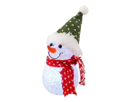 Led Snowman Bo Indoor Asst./cool white dia6-H16cm-1L - image 2