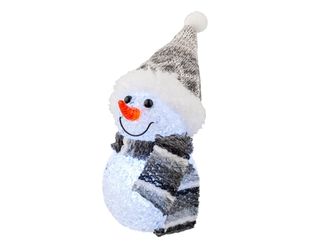 Led Snowman Bo Indoor Asst./cool white dia6-H16cm-1L - image 4