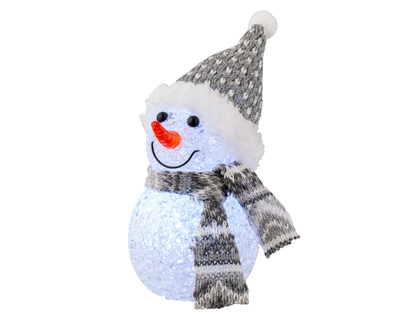 Led Snowman Bo Indoor Asst./cool white dia6-H16cm-1L - image 5