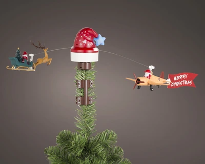 LED treetopper plastic steady indoor