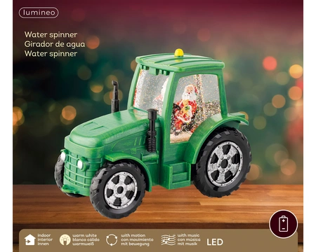 LED Water Spinner BO Indoor Green/WW W.22cm x H.17cm - image 4