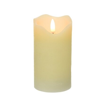 Led Wax Wick Candle  Bo Cream Dia15X15Cm-3L