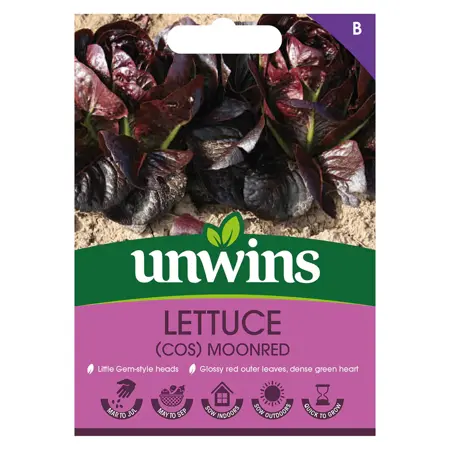 Lettuce Moonred (Little Gem Red)