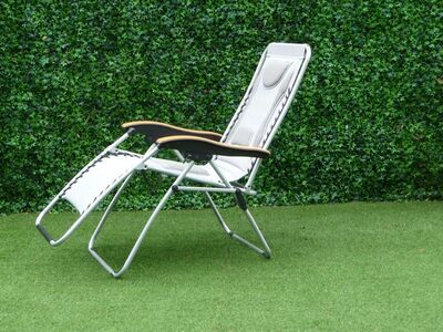 Light Grey Multi-Position Relaxer Chair - image 2