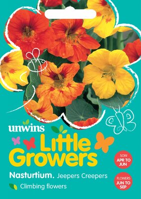 Little Growers Nasturtium Jeepers Creepers - image 2