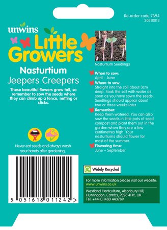Little Growers Nasturtium Jeepers Creepers - image 2