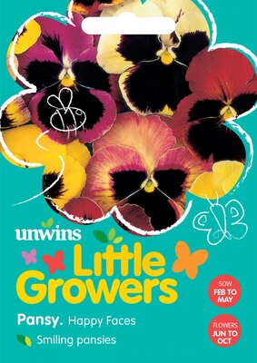 Little Growers Pansy Happy Faces - image 1