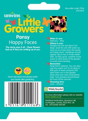 Little Growers Pansy Happy Faces - image 2