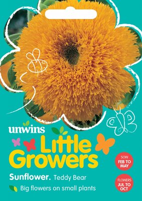 Little Growers Sunflower Teddy Bear - image 1