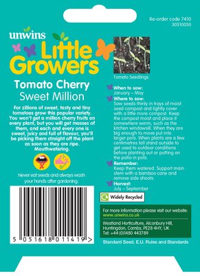Little Growers Tomato Cherry Sweet Million - image 2