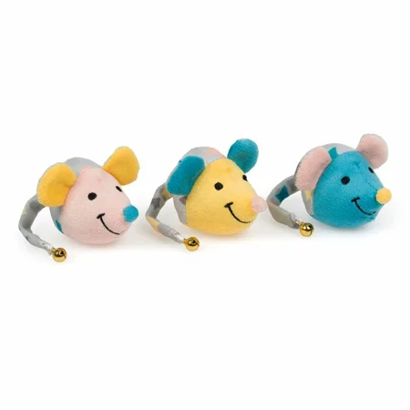 Little Petface Bell Mouse Cat Toy