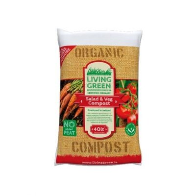 Living Green Organic vegetable Compost 40L