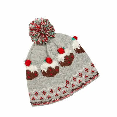 Luxury Beanie - Xmas Pudding - image 2