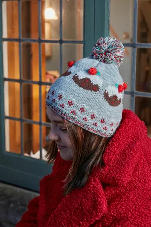 Luxury Beanie - Xmas Pudding - image 1