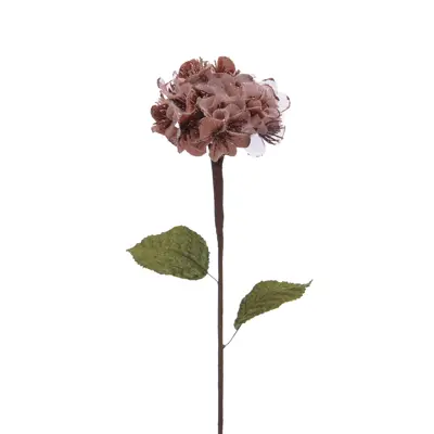 LVR 60Cm Pink Hydrangea Stem