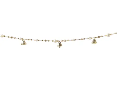 LVR Garland With Pearl With Bell Gold