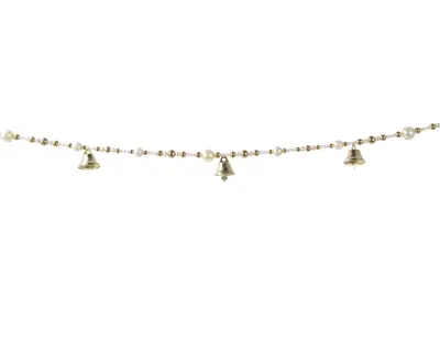 LVR Garland With Pearl With Bell Gold