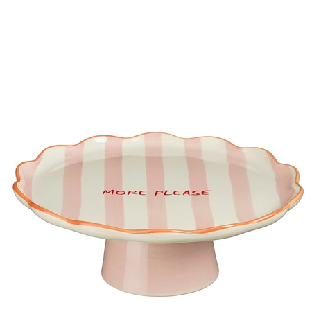 Mag Cake Stand Pink - H10,5Xd28Cm