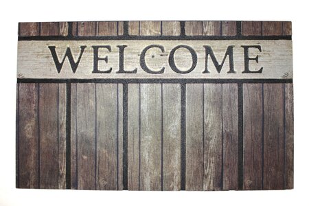 Masterpiece Wooden Weave Welcome 75X45