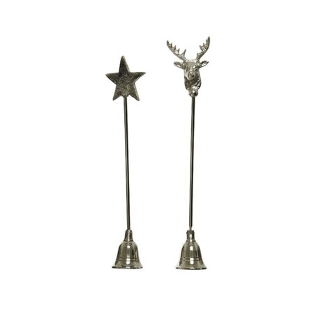 MG Candle Snuffer Aluminium L5.5-W26-H4.5Cm Silver