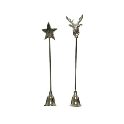 MG Candle Snuffer Aluminium L5.5-W26-H4.5Cm Silver