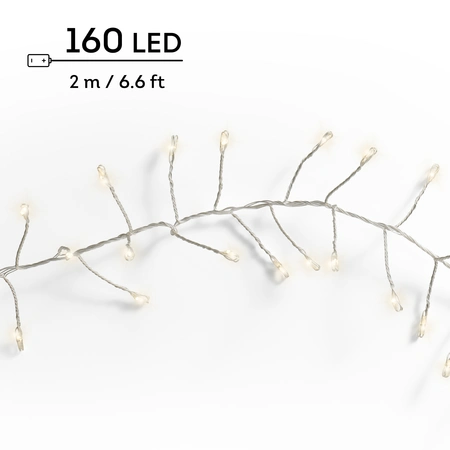 Micro LED 160 Compact Lights BO Silver/WW L.200cm - image 7