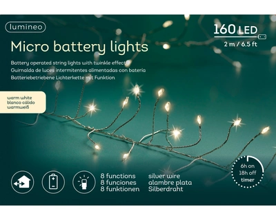 Micro LED 160 Compact Lights BO Silver/WW L.200cm - image 2