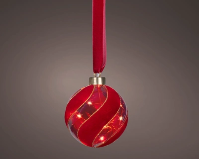 Micro Led Ball Bo Indoor red/warm white dia10cm-15L - image 2