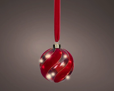 Micro Led Ball Bo Indoor red/warm white dia14cm-30L - image 2