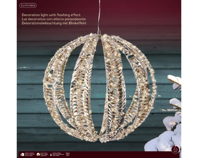 Micro Led Ball L2.7m Outdoor gold/warm white dia50cm-7.2m - image 2
