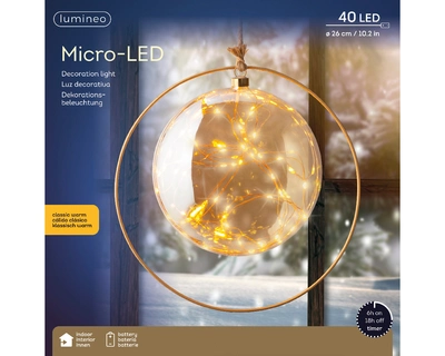 Micro LED Ball Steady BO Indoor Amber/Classic Warm Dia26-40L - image 2