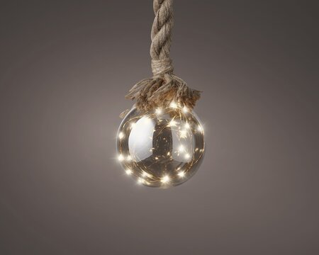 Micro Led Ball W Rope L  Bo Warm White Dia10X80Cm-15L - image 2