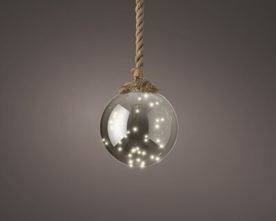 Micro Led Ball W Rope L  Bo Warm White Dia20X80Cm-40L - image 2