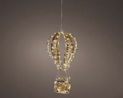 Micro LED balloon flashing  outdoor H48cm 140LED