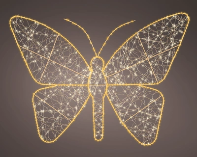Micro LED Butterfly   Gold/Classic Warm W.98cm x H.77cm - image 1