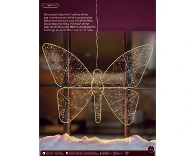 Micro LED Butterfly Gold/Classic Warm W.98cm x H.77cm - image 3