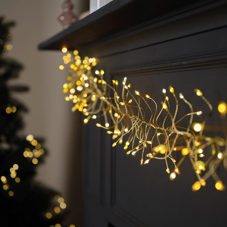 Micro LED Cluster 8 F Twinkle  Gold/Warm White/Classic Warm 300cm-480L - image 3