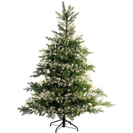 Micro LED Cluster 8 FTwinkle  Silver/Warm White 300cm-480L - image 4