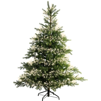 Micro LED Cluster 8 FTwinkle  Silver/Warm White 300cm-480L - image 4
