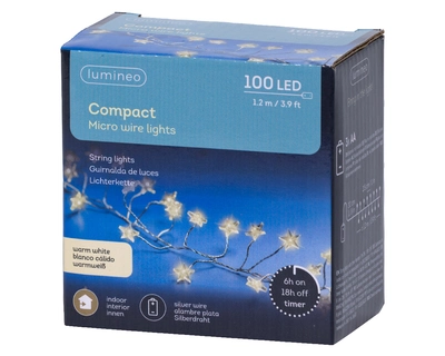 Micro Led Compact Lights Bo Indoor silver/warm white 120cm-100L - image 3