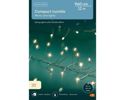 Micro Led Compact Twkle Silver/Warm White 1200Cm-960L - image 7