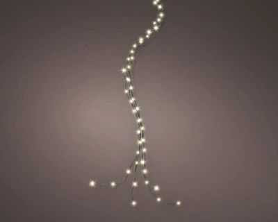 Micro Led Garland Lights L2.7m Outdoor green/warm white 3m-240L - image 3